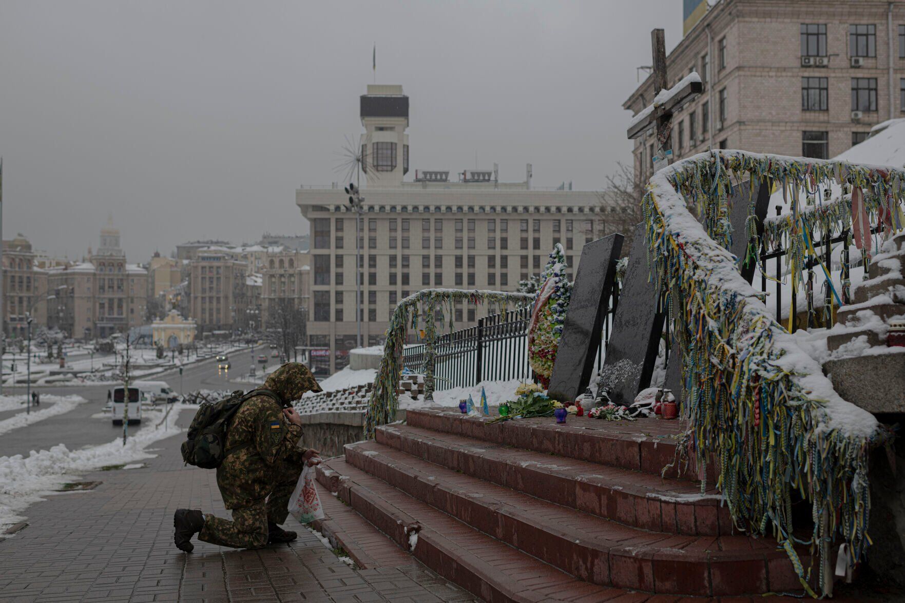 APTOPIX Russia Ukraine War Maidan Anniversary